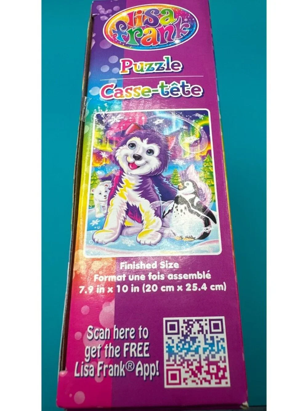 Lisa Frank 48 Piece Jigsaw Puzzle, Vintage, Sealed NIB